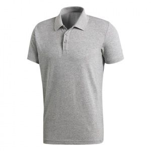 Рубашка поло Essentials Base, серый меланж, размер L