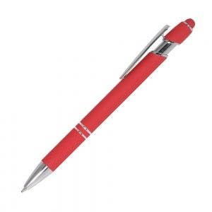 Шариковая ручка, Comet, нажимной мех-м,корпус-алюминий,покрытие-soft touch, под зеркальную лазер.гра