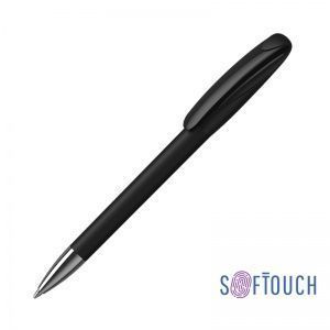 Ручка шариковая BOA SOFTTOUCH M, покрытие soft touch, черный