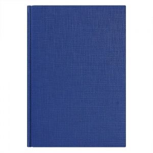 Ежедневник недатированный City Flax 145х205 мм, синий