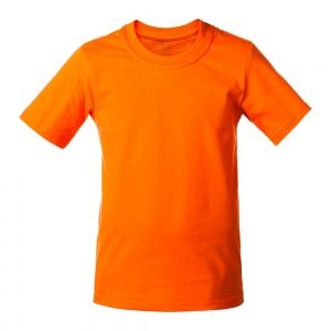 Футболка детская T-Bolka Kids, оранжевая, 8 лет