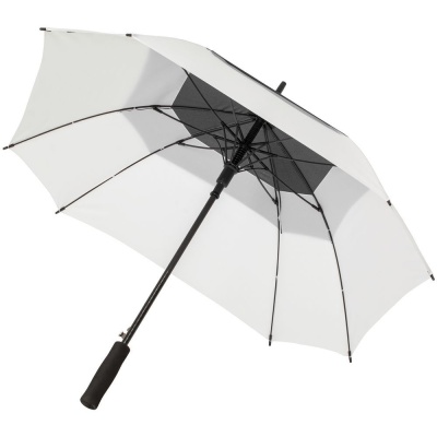 Квадратный зонт-трость Octagon, черный с белым