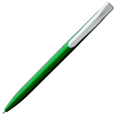 Ручка шариковая Pin Silver, зеленая