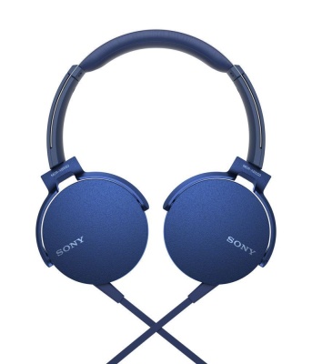 Наушники Sony XB-550, синие