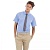 Рубашка мужская с коротким рукавом Smart SSL/men, корпоративный голубой