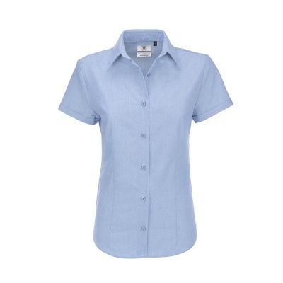 Рубашка женская с коротким рукавом Oxford SSL/women, голубой