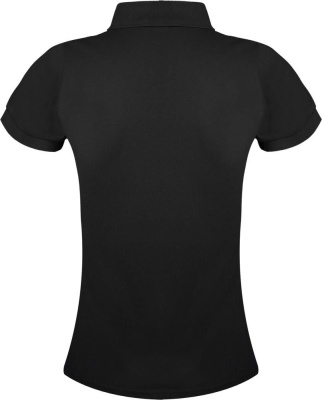 Рубашка поло женская PRIME WOMEN 200 черная, размер XL