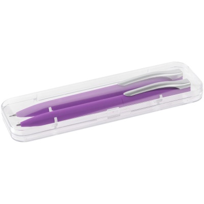 Набор Pin Soft Touch: ручка и карандаш, фиолетовый
