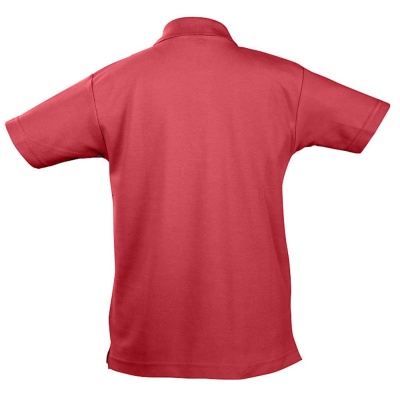 Рубашка поло детская Summer II Kids, красная, на рост 142-152 см