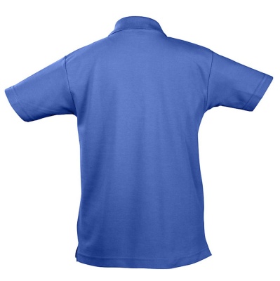 Рубашка поло детская Summer II Kids, ярко-синяя, на рост 130-140 см