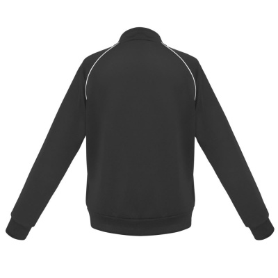 Куртка тренировочная женская на молнии SST TT, черная, размер XL