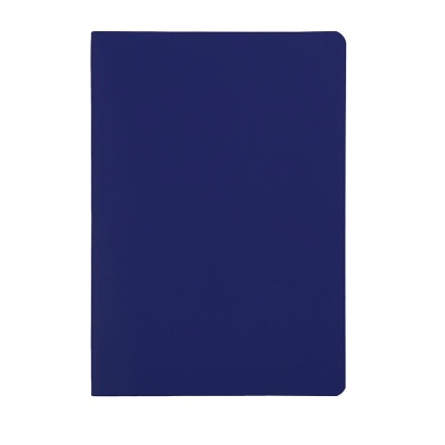 Ежедневник недатированный Tony, А5, глубокий синий, кремовый блок, без обреза