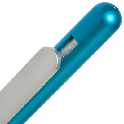 Ручка шариковая Slider Silver, голубая