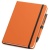 Набор: блокнот Advance с ручкой, оранжевый с черным