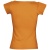 Футболка женская с глубоким вырезом MELROSE 150 оранжевая, размер L