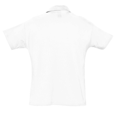 Рубашка поло мужская SUMMER 170 белая, размер M