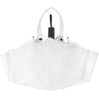 Зонт-сумка складной Stash, белый