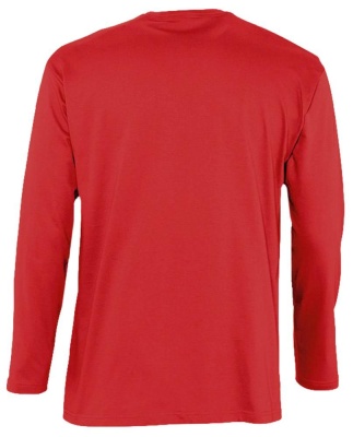 Футболка мужская с длинным рукавом MONARCH 150 красная, размер 3XL