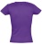 Футболка женская MISS 150 темно-фиолетовая, размер S