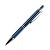 Шариковая ручка, Crocus,корпус- алюминий, покрытие синий, отделка - гравировка, хром. детали