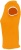 Футболка женская MOOREA 170 оранжевая с белой отделкой, размер L