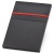 Набор: блокнот Advance с ручкой, красный с черным