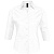 Рубашка женская с рукавом 3/4 EFFECT 140 белая, размер XS