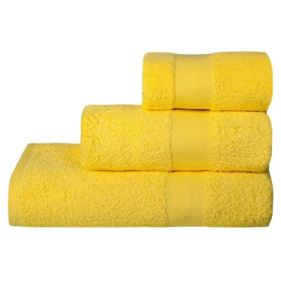 Полотенце махровое Soft Me Large, желтое