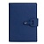 Ежедневник-портфолио Passage, синий, эко-кожа, недатированный кремовый блок, подарочная коробка