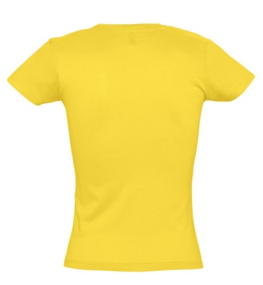Футболка женская MISS 150 желтая, размер M