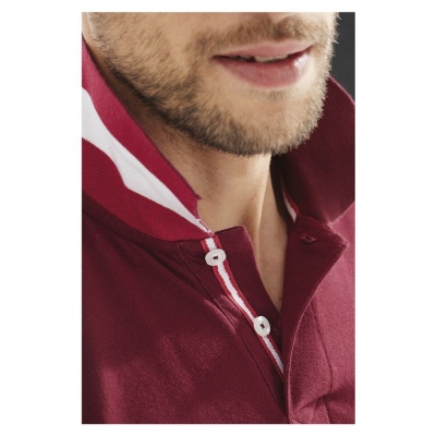 Рубашка поло мужская PATRIOT красная, размер L