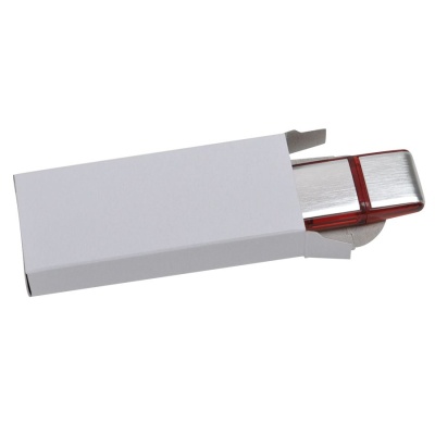 Коробка под USB flash-карту, 8х3,5х1,5см, картон, шелкография