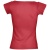 Футболка женская с глубоким вырезом MELROSE 150 красная, размер L