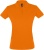 Рубашка поло женская PERFECT WOMEN 180 оранжевая, размер S